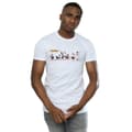 Miniatyrbillede 2 af 3: Looney Tunes Mens Daffy Duck Colour Code T-Shirt