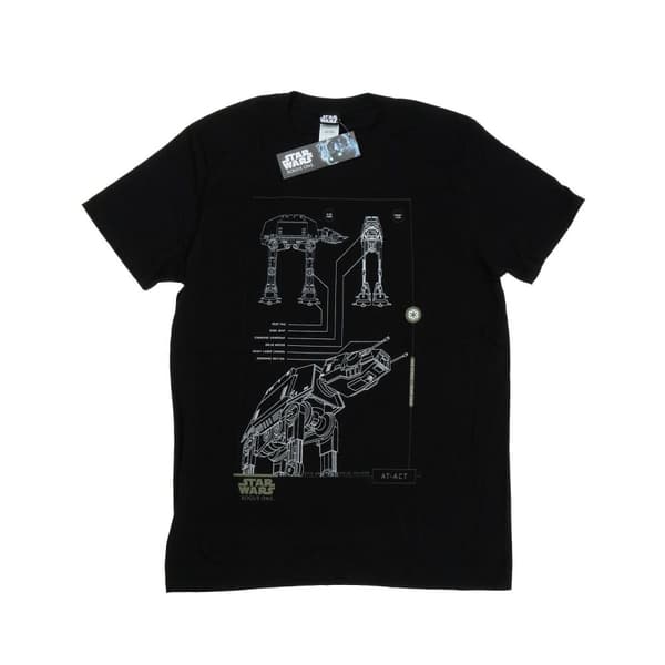 Star Wars Mens Rogue One AT-ACT T-Shirt
