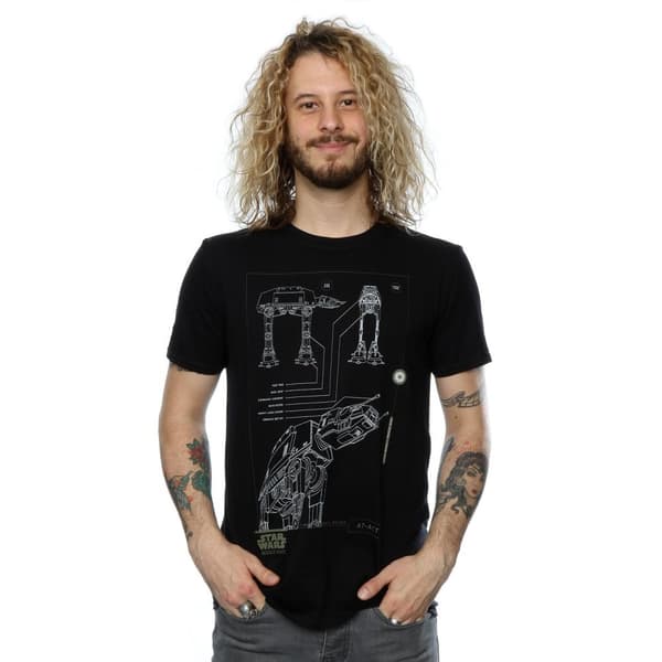 Star Wars Mens Rogue One AT-ACT T-Shirt
