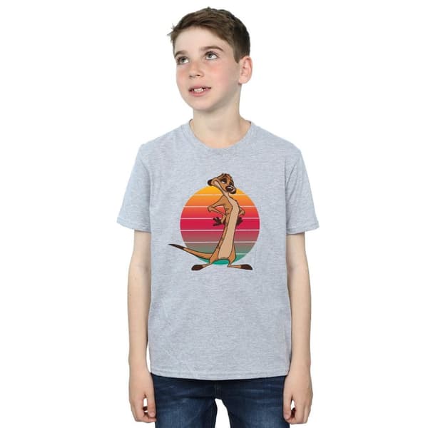 Disney Pojkar Lejonkungen Timon Sunset T-shirt