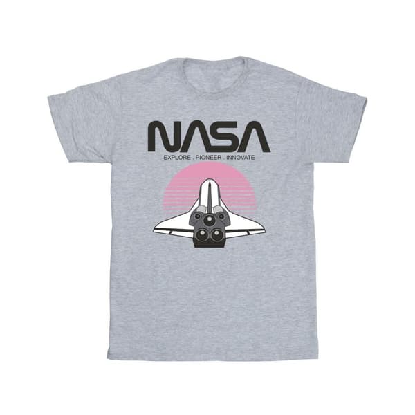 NASA Boys Space Shuttle Sunset T-Shirt