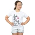 Miniatyrbild 2 av 5: Looney Tunes T-shirt i bomull för flickor Bugs Bunny In Love