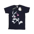 Miniatyrbild 1 av 5: Looney Tunes T-shirt i bomull för flickor Bugs Bunny In Love