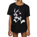 Miniatyrbild 3 av 5: Looney Tunes T-shirt i bomull för flickor Bugs Bunny In Love