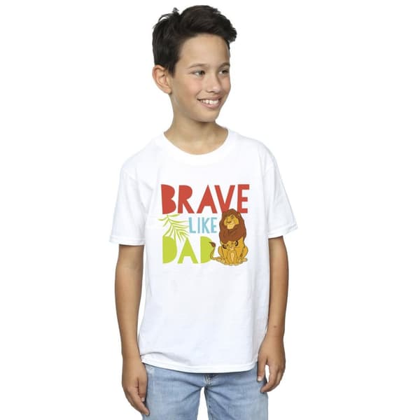 Disney Boys The Lion King Brave Like Dad T-Shirt
