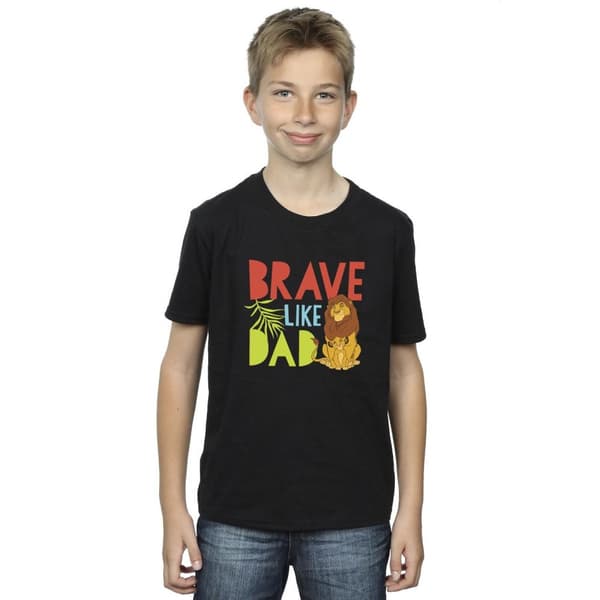 Disney Boys The Lion King Brave Like Dad T-Shirt