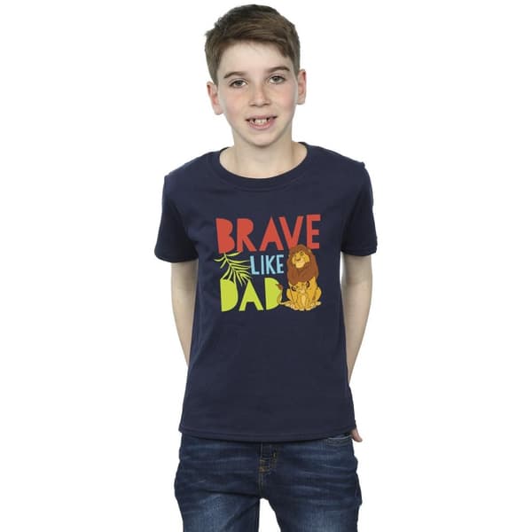 Disney Boys The Lion King Brave Like Dad T-Shirt