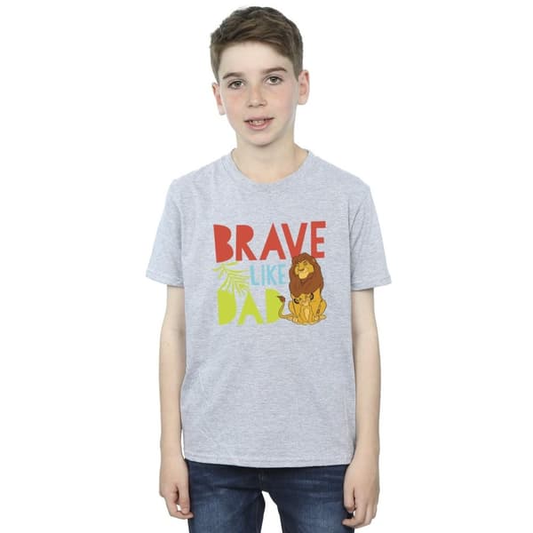 Disney Pojkar Lejonkungen Brave Like Dad T-shirt