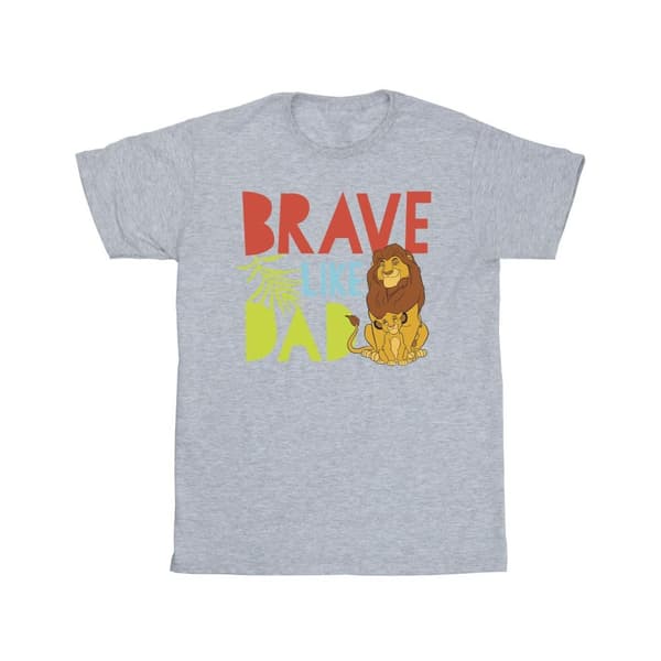 Disney Pojkar Lejonkungen Brave Like Dad T-shirt