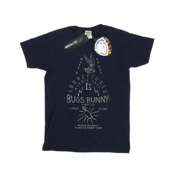 Looney Tunes Boys Bugs Bunny A Wild Hare T-Shirt