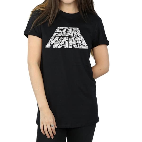 Star Wars The Rise Of Skywalker Womens/Ladies Trooper Logo Cotton T-Shirt