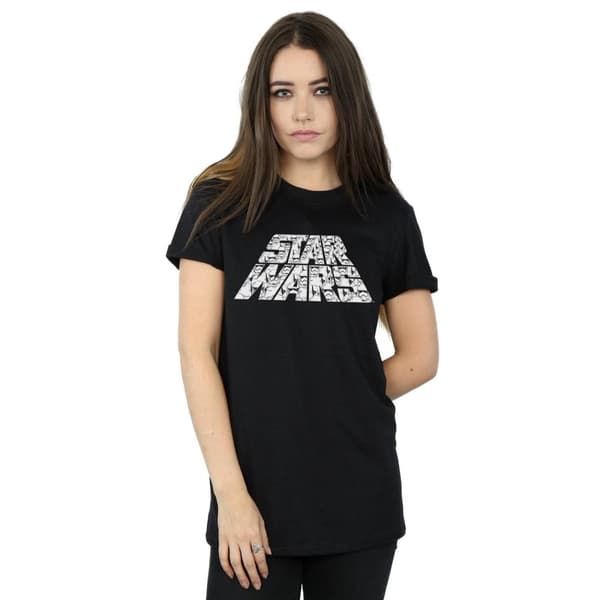 Star Wars The Rise Of Skywalker Womens/Ladies Trooper Logo Cotton T-Shirt