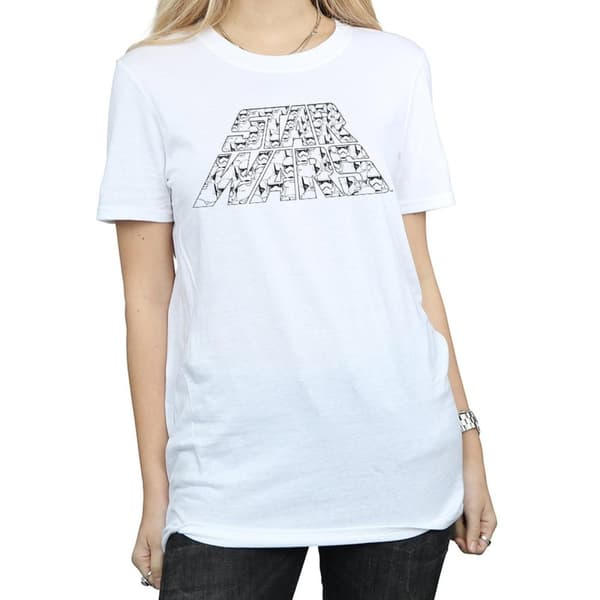 Star Wars The Rise Of Skywalker Womens/Ladies Trooper Logo Cotton T-Shirt
