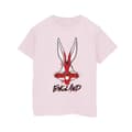 Miniatyrbild 1 av 3: Looney Tunes Dam/kvinnor Bugs England Face Boyfriend T-shirt i bomull