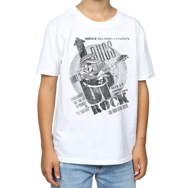 Looney Tunes Pojkar Bugs Bunny What´s Up Rock T-shirt
