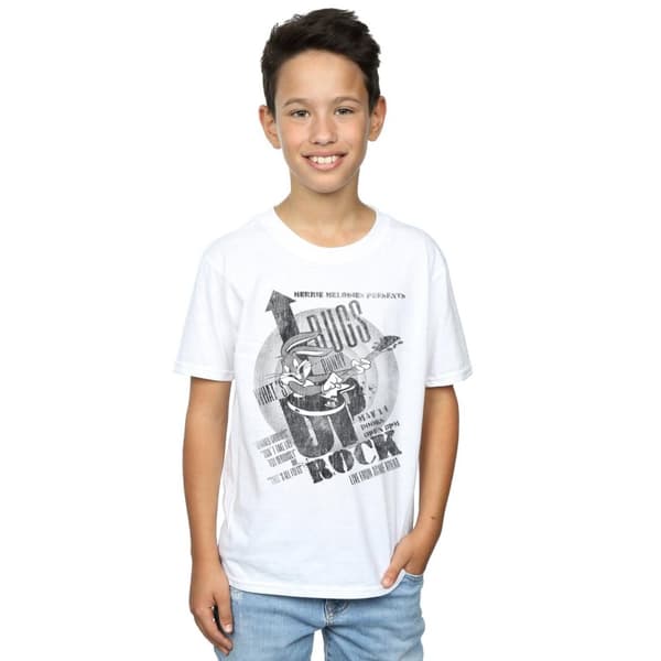 Looney Tunes Pojkar Bugs Bunny What´s Up Rock T-shirt