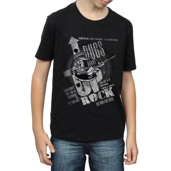 Looney Tunes Boys Bugs Bunny What´s Up Rock T-Shirt