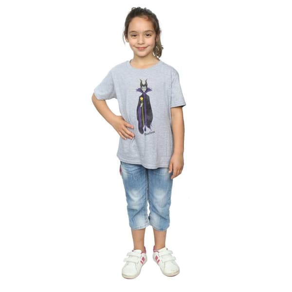 Disney Törnrosa Classic Maleficent T-shirt i bomull för flickor