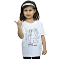 Miniatyrbild 2 av 3: Disney T-shirt i bomull med collage av skisser från Lady And The Tramp