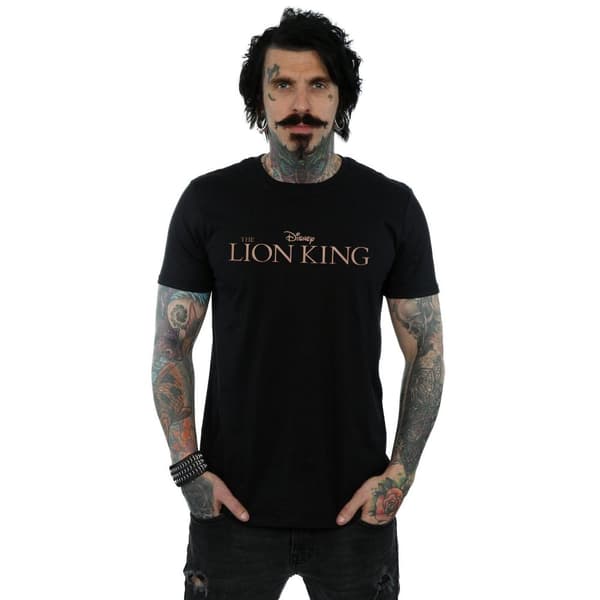 Disney Mens The Lion King Movie Logo T-Shirt