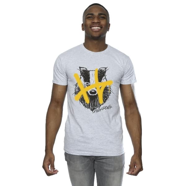 Harry Potter Hufflepuff Pop Spray T-shirt för herrar