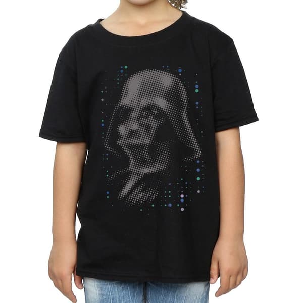 Star Wars Girls Lord Vader Pop Art Cotton T-Shirt