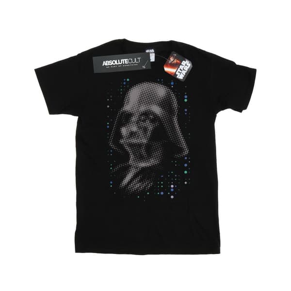 Star Wars Girls Lord Vader Pop Art Cotton T-Shirt Black 5-6 Years