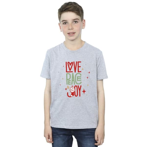 Disney Boys The Aristocats Marie Love Peace Joy T-Shirt