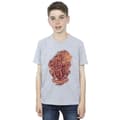 Miniatyrbild 2 av 3: Harry Potter Gryffindor Sketch Crest T-shirt för pojkar