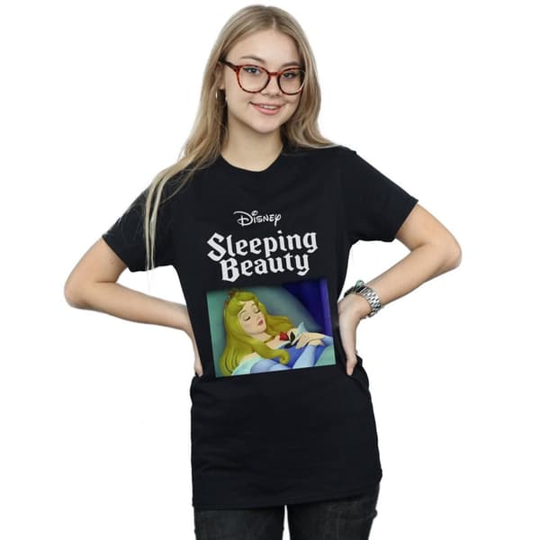 Disney Dam/Tjej Törnrosa Aurora Bomull Boyfriend T-shirt