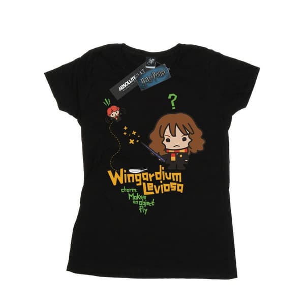Harry Potter Dam/Hermine Granger Wingardium Leviosa Junior Bomulls-T-shirt