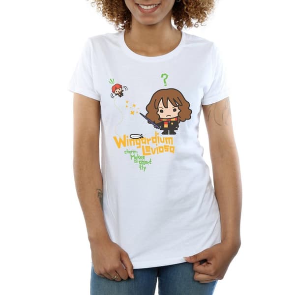 Harry Potter Dam/Hermine Granger Wingardium Leviosa Junior Bomulls-T-shirt