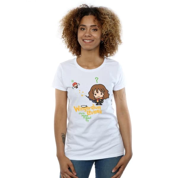 Harry Potter Dam/Hermine Granger Wingardium Leviosa Junior Bomulls-T-shirt