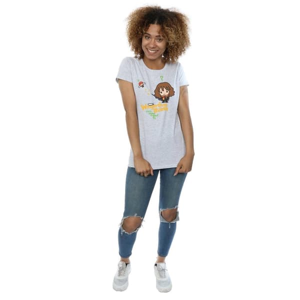 Harry Potter Dam/Hermine Granger Wingardium Leviosa Junior Bomulls-T-shirt