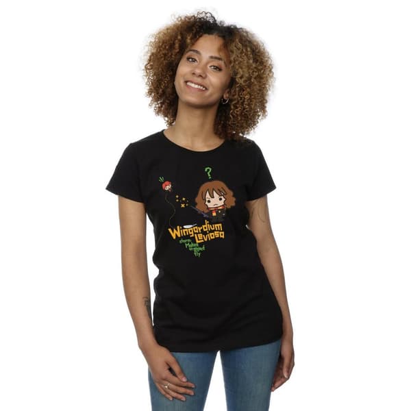Harry Potter Dam/Hermine Granger Wingardium Leviosa Junior Bomulls-T-shirt