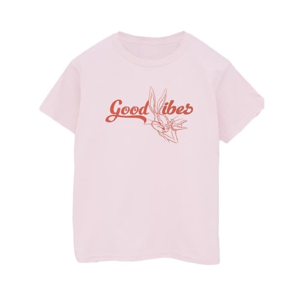 Looney Tunes Mens Bugs Bunny Good Vibes T-Shirt
