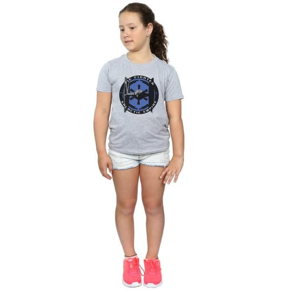 Star Wars Girls TIE Fighter Galactic Empire Cotton T-Shirt