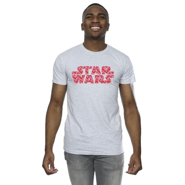 Star Wars T-shirt med hjärtlogotyp för herrar