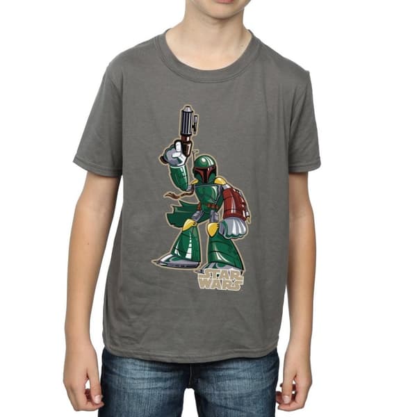 Star Wars Boys Boba Fett Character T-Shirt