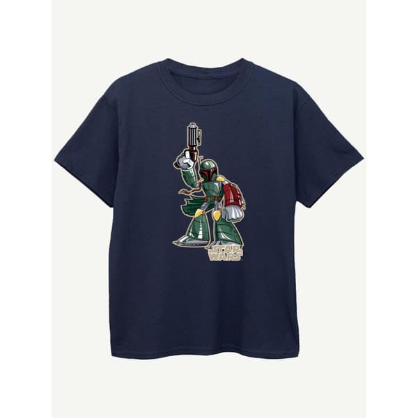 Star Wars Boys Boba Fett Character T-Shirt
