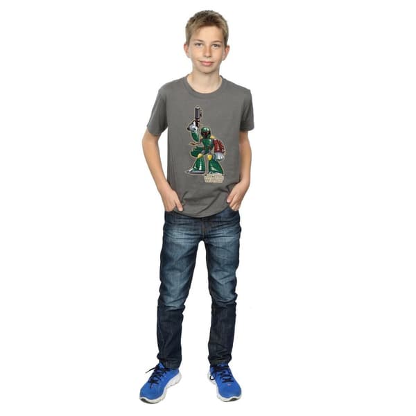 Star Wars Boys Boba Fett Character T-Shirt
