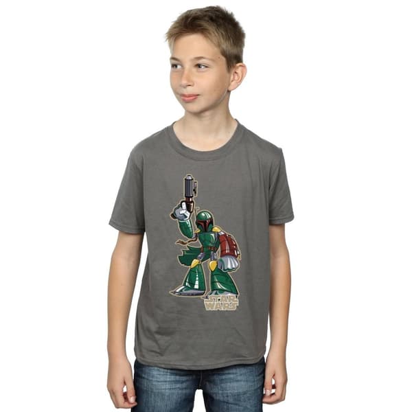 Star Wars Boys Boba Fett Character T-Shirt