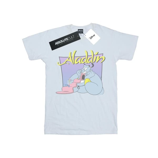 Disney Aladdin Genie Wishing Dude bomulls-T-shirt för flickor