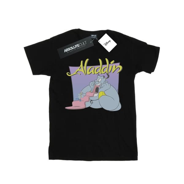 Disney Aladdin Genie Wishing Dude bomulls-T-shirt för flickor