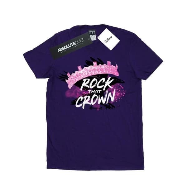 Disney Dam/Tjej The Descendants Rock That Crown Boyfriend T-shirt i bomull