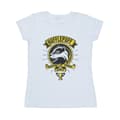 Miniatyrbillede 1 af 3: Harry Potter Womens/Ladies Hufflepuff Toon Crest Cotton T-Shirt