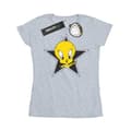 Miniatyrbillede 1 af 5: Looney Tunes Womens/Ladies Tweety Pie Star Cotton T-Shirt