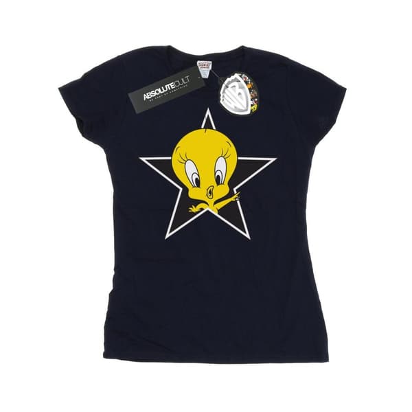 Looney Tunes Dam/Tjej Tweety Pie Star - T-shirt i bomull