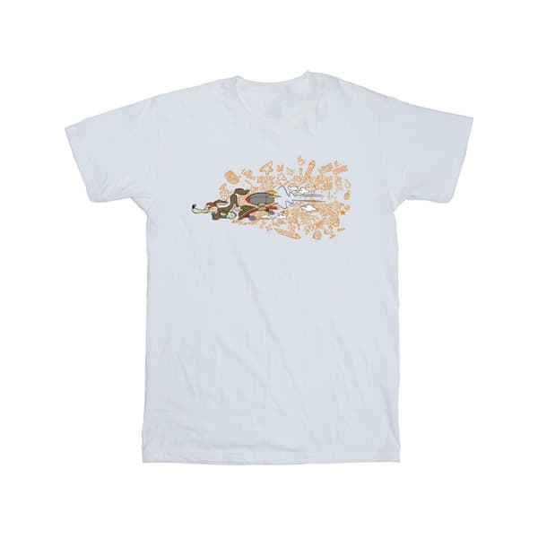 Looney Tunes Girls ACME Doodles Wile E Coyote Cotton T-Shirt