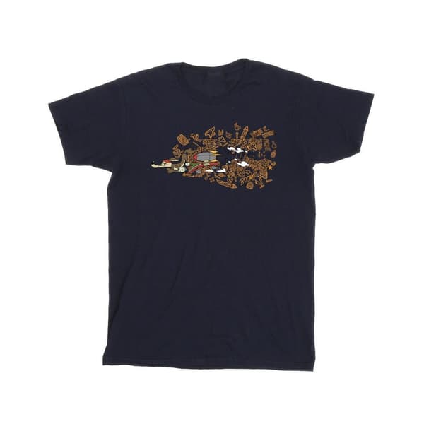 Looney Tunes Girls ACME Doodles Wile E Coyote Cotton T-Shirt